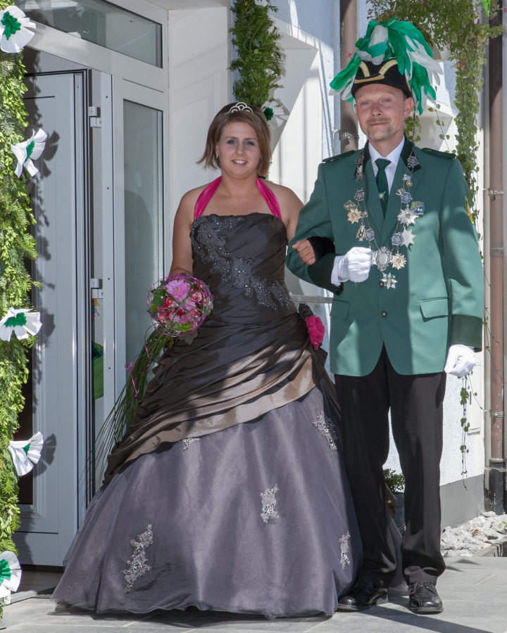 Königspaar 2013 Katrin und Elmar Tönnies